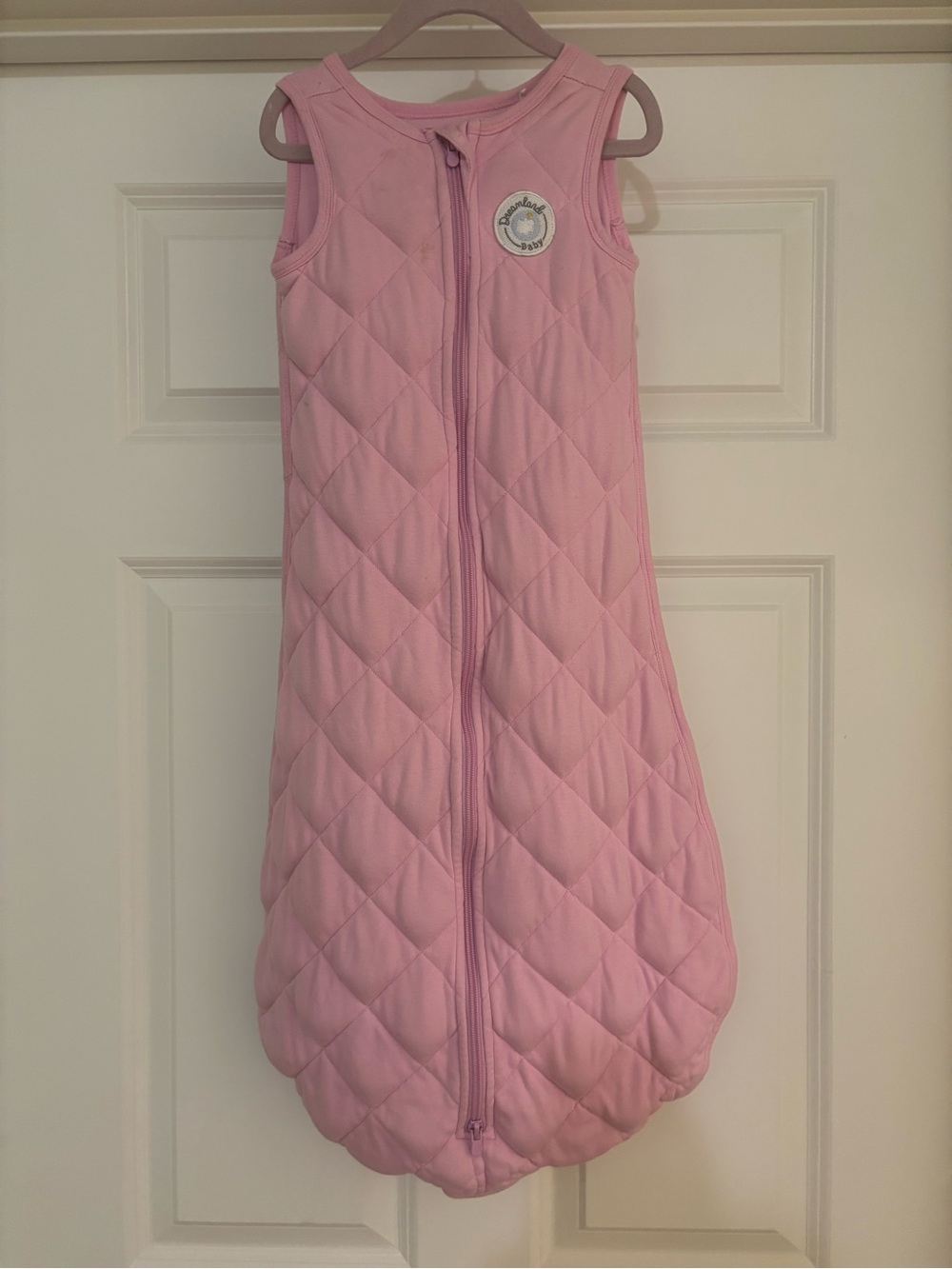 Pink Quilted Dreamland Weighted Sac